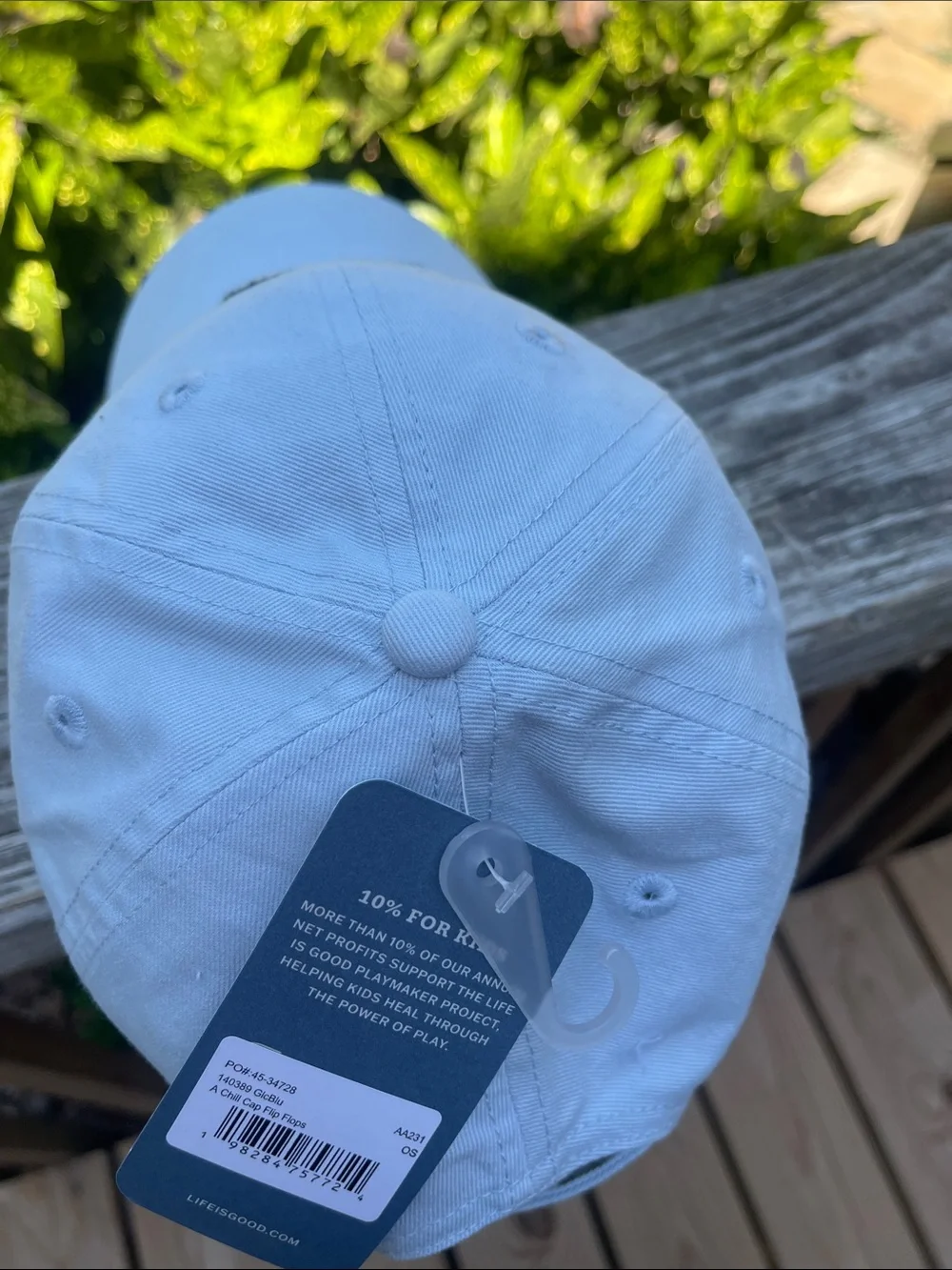 NWT Life is Good Flip Flops Chill Cap